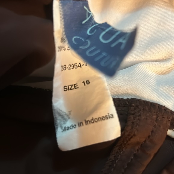 Plus Long Line Swim Top - Picture 8 of 8